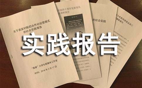 高中暑假社会实践报告15篇